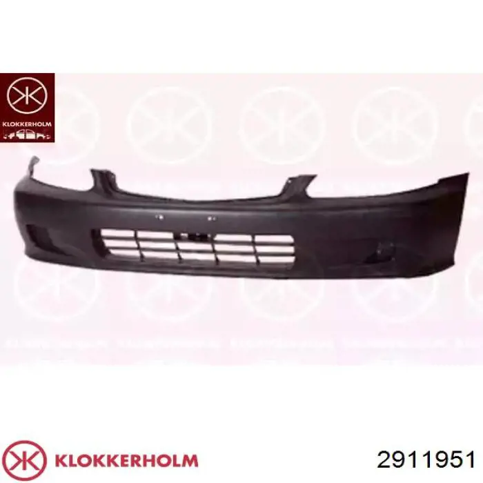 Задній бампер KH2911951 Starline
