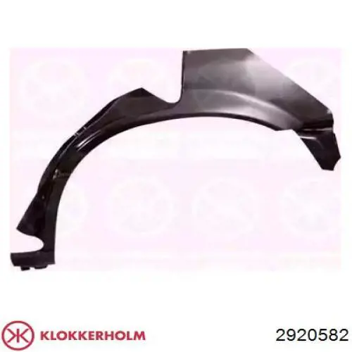 Ремонтна частина арки крила заднього, правого Klokkerholm 2920582 ціна, від 41.54 USD