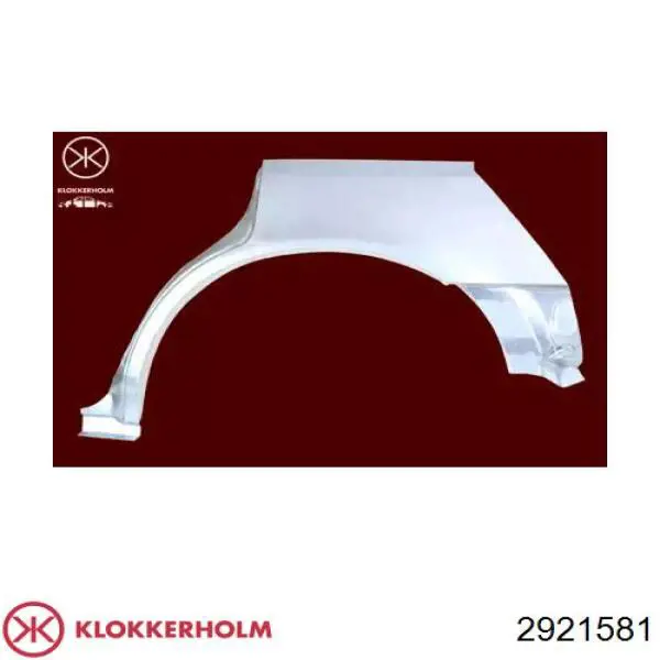 Ремонтна частина арки крила заднього, лівого Klokkerholm FP2921581 ціна, від 60.65 USD