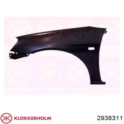Переднє ліве крило на Honda Concerto  HW