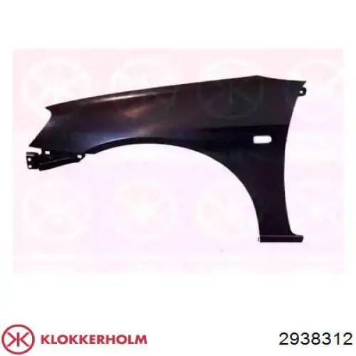 Крило переднє праве Honda Concerto хетчбек (HW) (1989 - 1995) ціна, від 408.78 USD