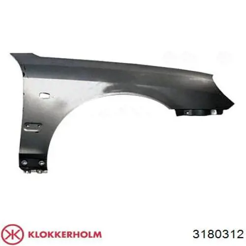 Крило переднє праве Hyundai/Kia 6632126280 ціна, від 61.73 USD