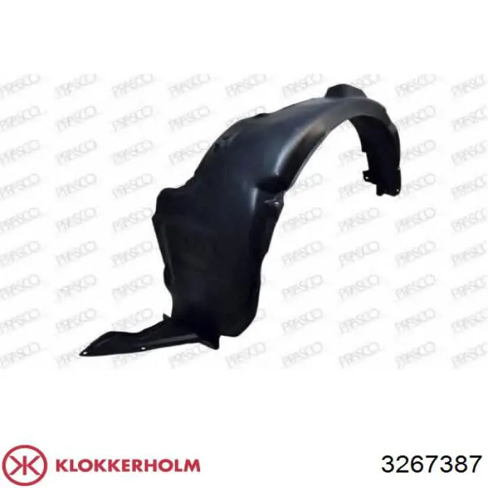 Купити 3267387 Klokkerholm Підкрилок передній лівий