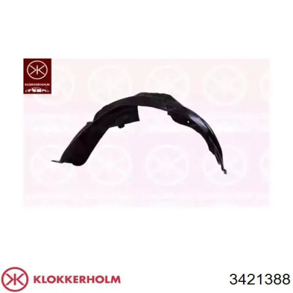 D65256130C Mazda Підкрилок переднього крила, правий