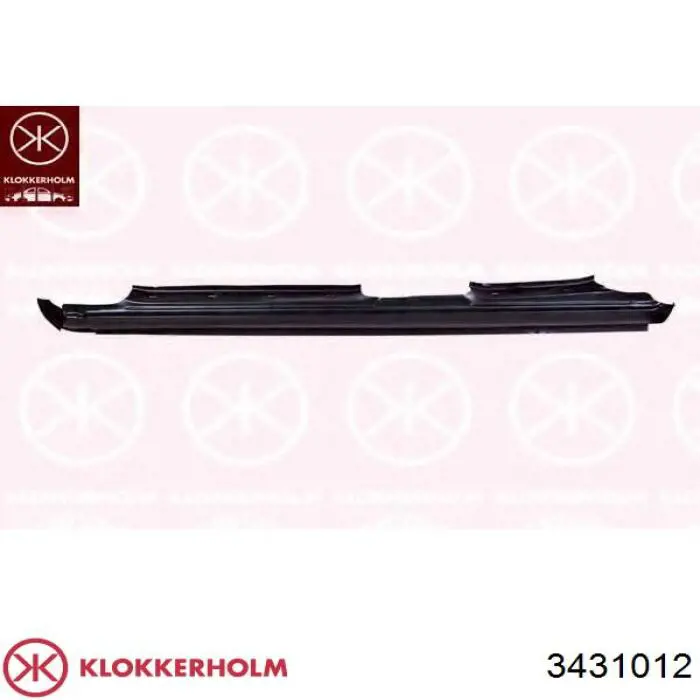 Поріг зовнішній правий Klokkerholm 3431012 ціна, від 66.95 USD