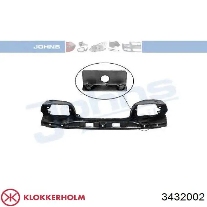 Купити FP3432002 Klokkerholm Поріг зовнішній правий