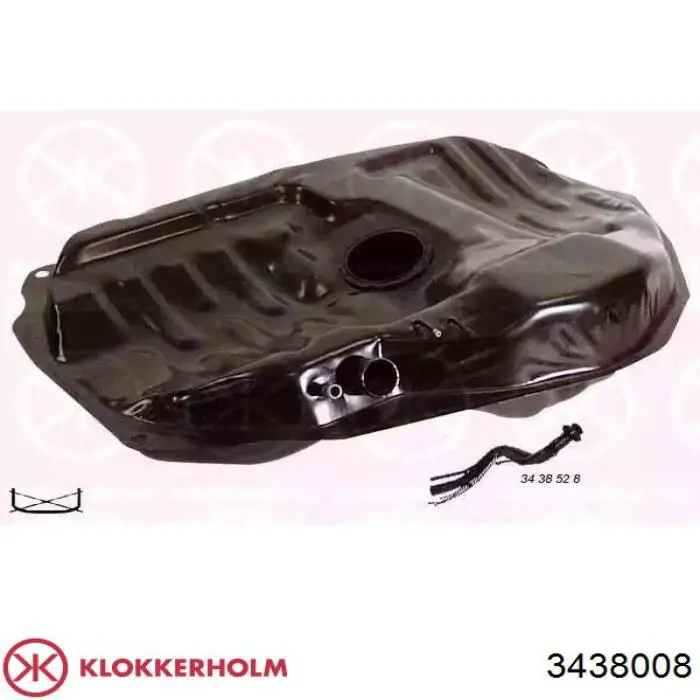 Б/бак Mazda GJ8342110A ціна, від 1547.12 USD