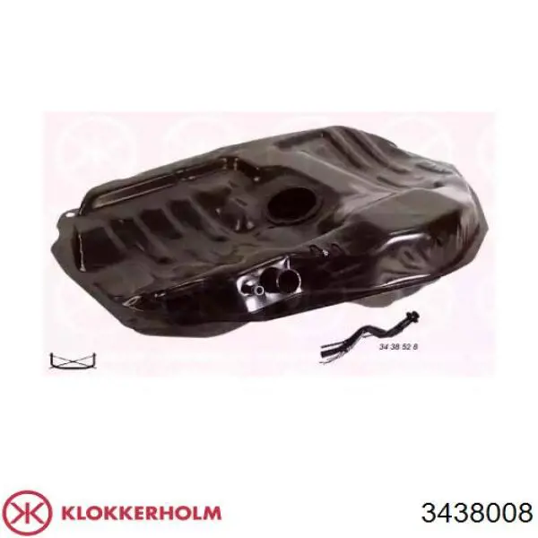Купити GJ8342110A Mazda Бак паливний додатковий