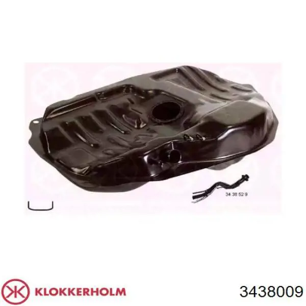 Б/бак Klokkerholm 3438009 ціна, від 129.04 USD