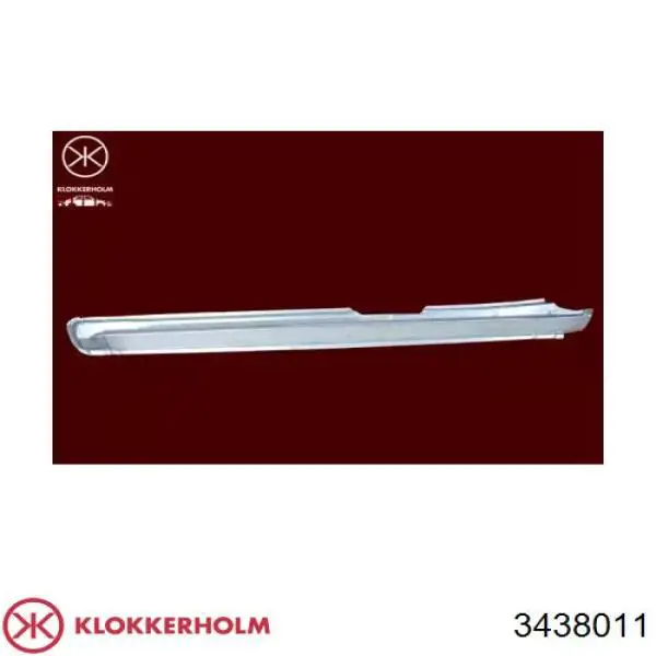 Поріг зовнішній лівий Klokkerholm FP3438011 ціна, від 71.92 USD