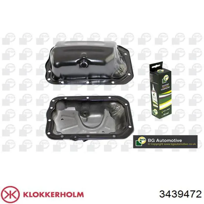 Піддон двигуна Klokkerholm 3439472 ціна, від 24.41 USD