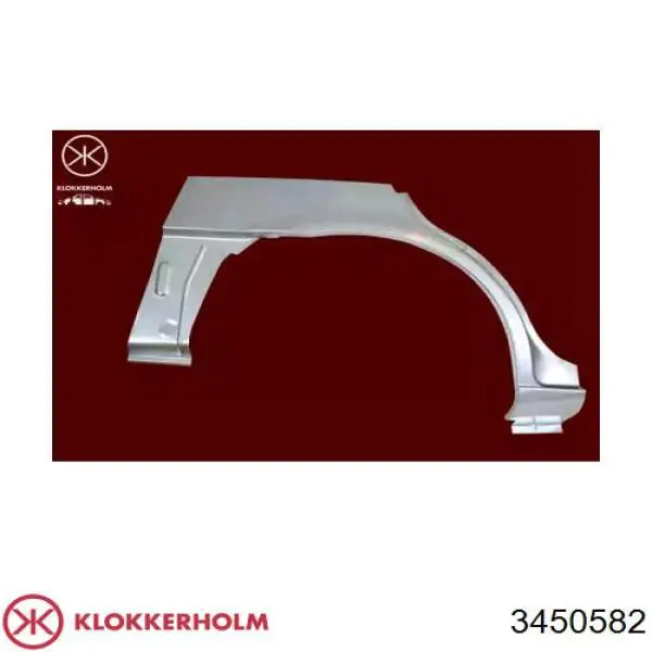 Купити 3450582 Klokkerholm Ремонтна частина арки крила заднього, правого