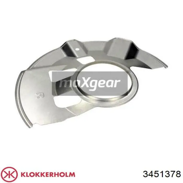 Захист гальмівного диска, переднього, правого Maxgear 193431 ціна, від 19.03 USD