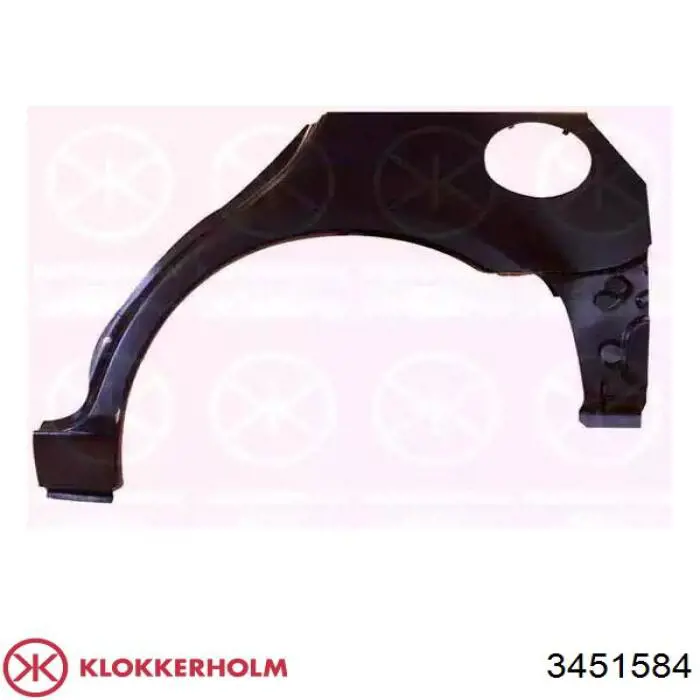 Купити 3451584 Klokkerholm Ремонтна частина арки крила заднього, правого