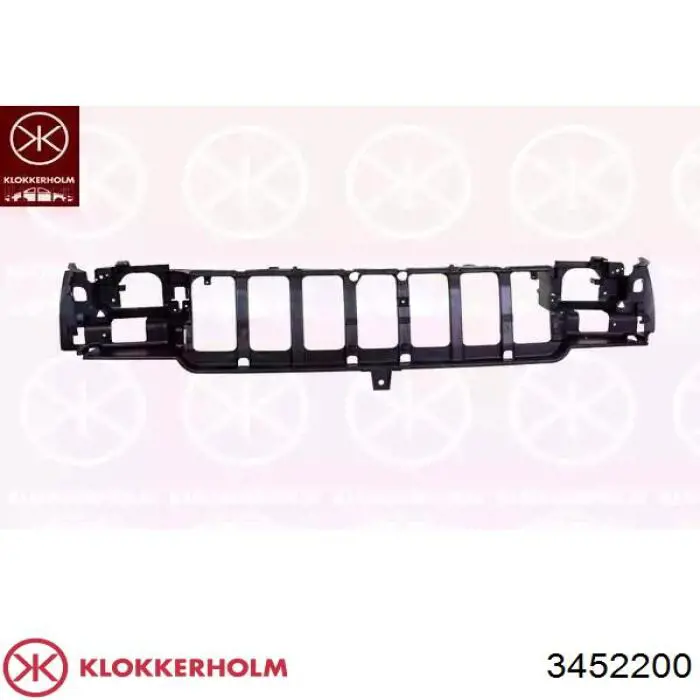 3452200 Klokkerholm супорт радіатора в зборі/монтажна панель кріплення фар