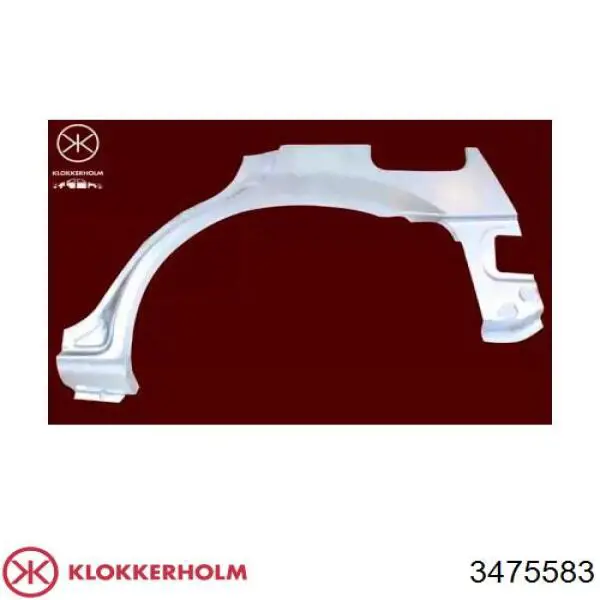 Арка крила заднього лівого Klokkerholm 3475583 ціна, від 22.92 USD