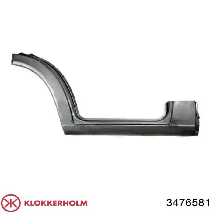 Купити FP3476581 Klokkerholm Крило заднє ліве