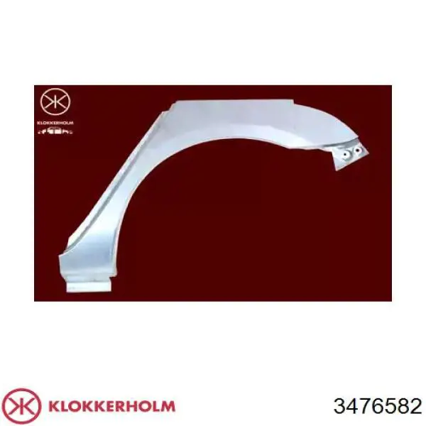 Арка крила заднього правого Klokkerholm 3476582 ціна, від 97.86 USD