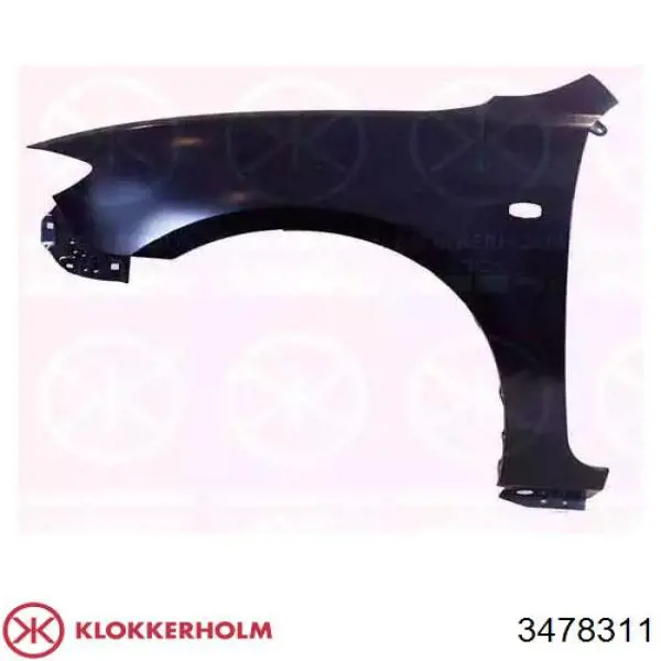 Бічна частина передня ліва Amparts APMZ0401C