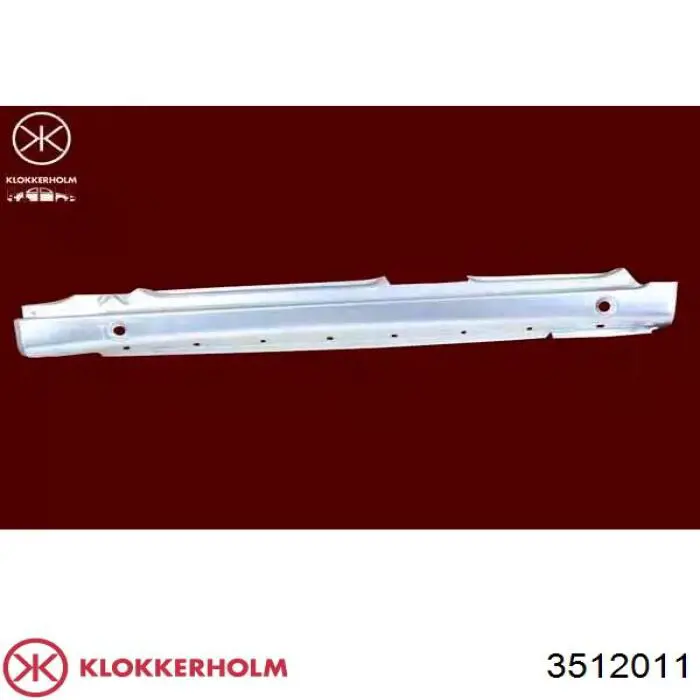 Купити 3512011 Klokkerholm Поріг зовнішній лівий