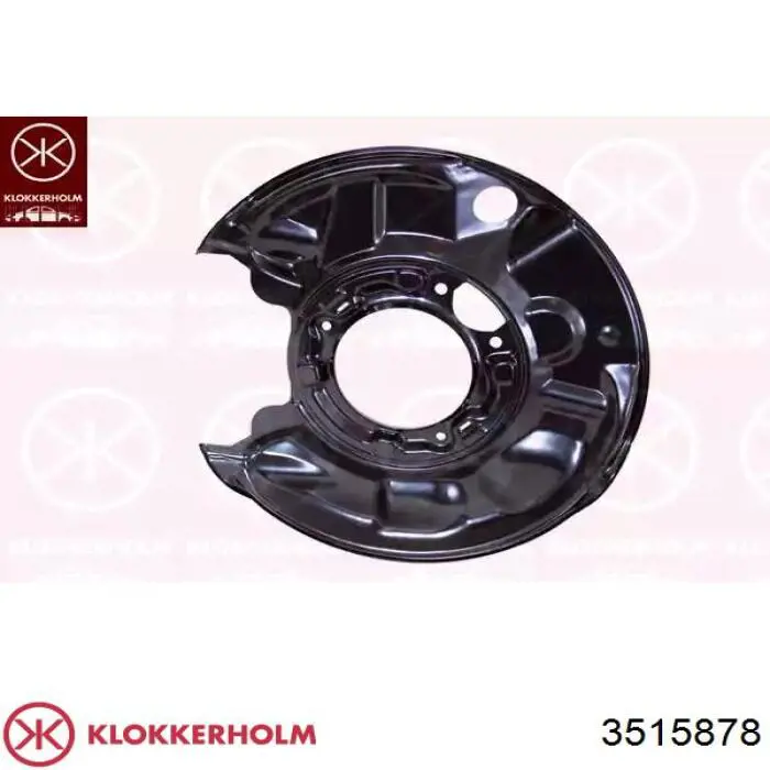 Купити 3515878 Klokkerholm Захист гальмівного диска заднього, правого