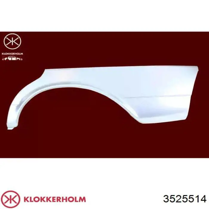 Бічна частина задні праві Klokkerholm 3525514 ціна, від 86.66 USD