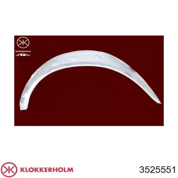 Купити 3525551 Klokkerholm Деталі мотовідсіка задка кузова
