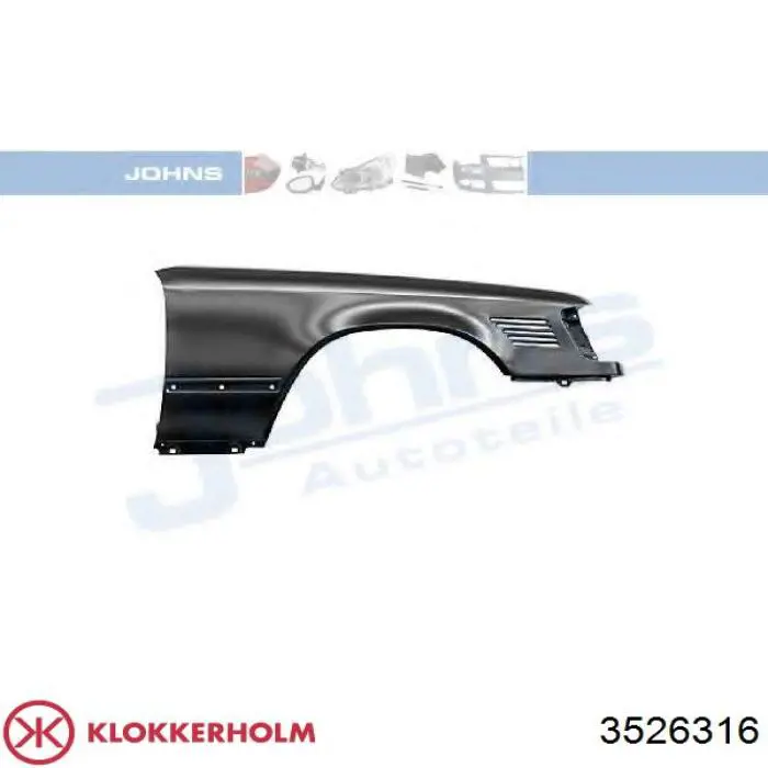 Купити 3526316 Klokkerholm Крила