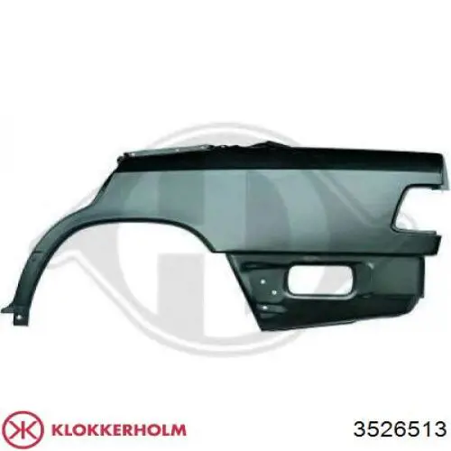 Крило заднє ліве Mercedes A1246301521 ціна, від 63.35 USD
