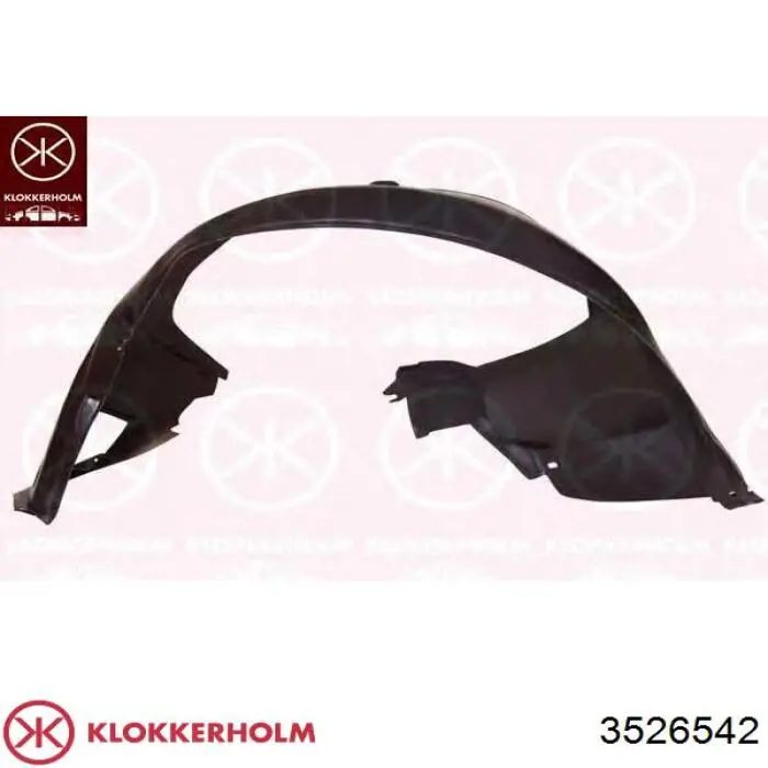 Арка крила заднього правого Klokkerholm 3526542 ціна, від 31.45 USD
