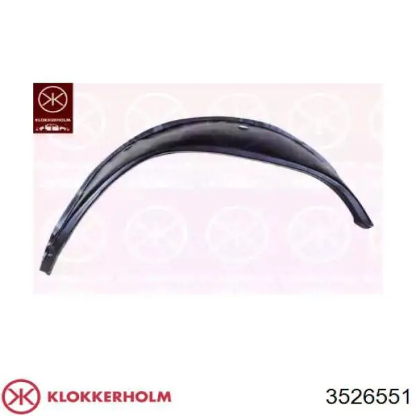 Арка крила заднього лівого Klokkerholm 3526551 ціна, від 32.68 USD