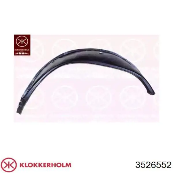 Купити 3526552 Klokkerholm Арка крила заднього правого