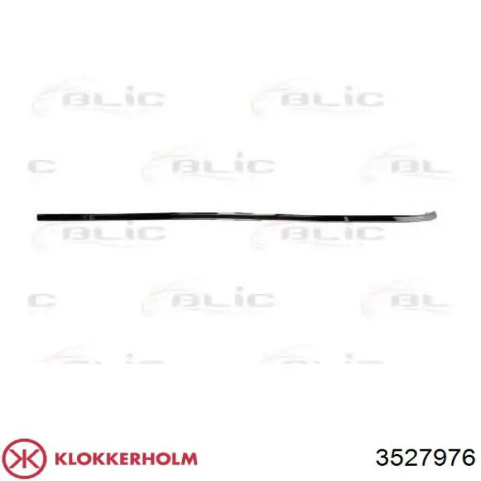 A2108852821 Mercedes Молдинг заднього бампера, правий