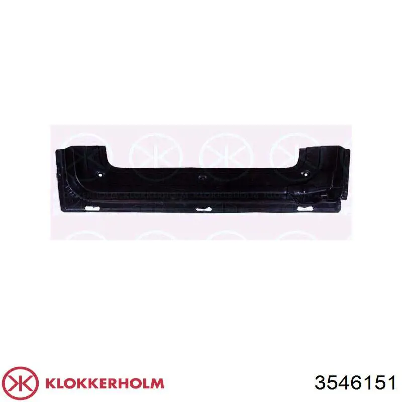 Купити 3546151 Klokkerholm Двері фургона задні, розпашні, ліві