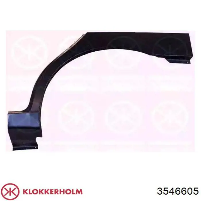 Ремонтна частина арки крила заднього, лівого FPS FP3546605 ціна, від 28.32 USD