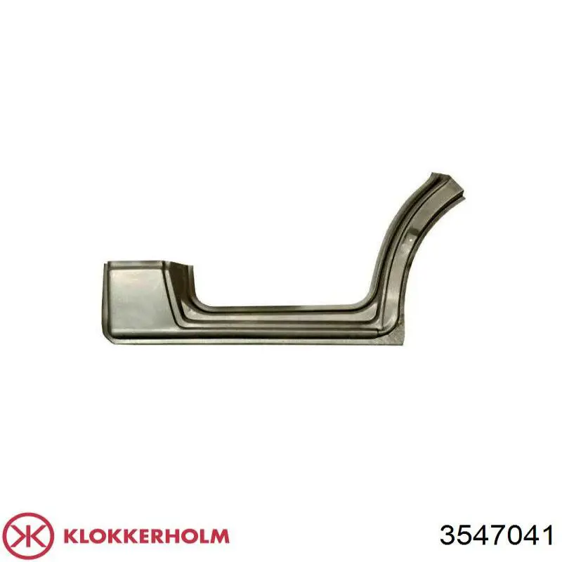 Ремонтна частина крила переднього, лівого Klokkerholm FP3547041 ціна, від 156.50 USD