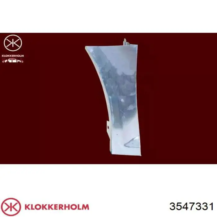 Купити 3547331 Klokkerholm Ремонтна частина крила переднього, лівого