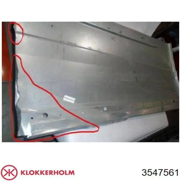 1006311 Autotechteile Арка крила заднього лівого