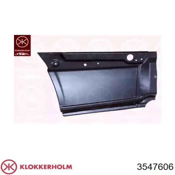 1006314 Autotechteile Бічна частина задні праві