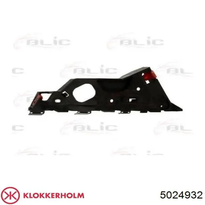 Купити 5024932 Klokkerholm Кронштейн бампера переднього, правий