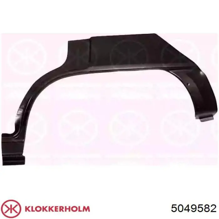 Ремонтна частина арки крила заднього, правого Klokkerholm 5049582 ціна, від 28.48 USD