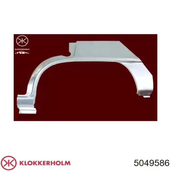 Ремонтна частина арки крила заднього, правого Klokkerholm 5049586 ціна, від 25.72 USD