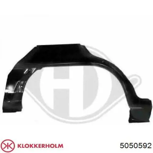 Ремонтна частина арки крила заднього, правого Polcar 5507845 ціна, від 29.86 USD