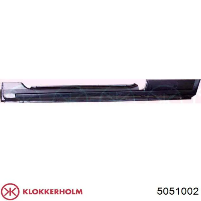 Купити FP5051002 Klokkerholm Поріг зовнішній правий