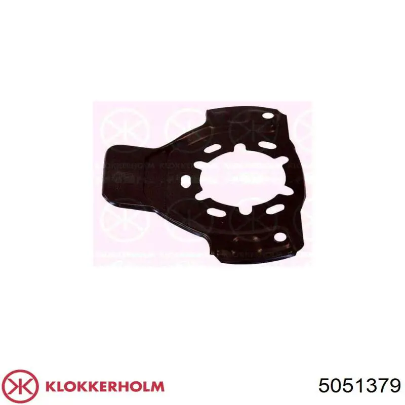 5051379 Klokkerholm захист гальмівного диска переднього