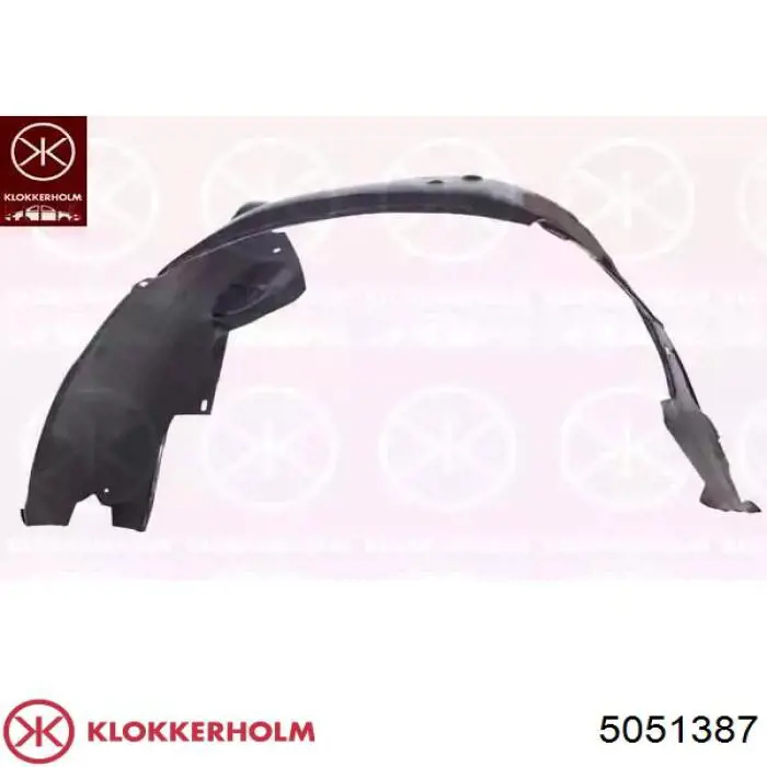 Купити 5051387 Klokkerholm Підкрилок передній лівий