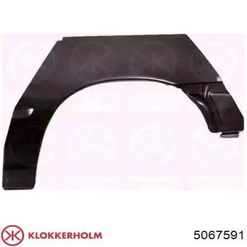 Ремонтна частина арки крила заднього, лівого Klokkerholm 5067591 ціна, від 44.34 USD