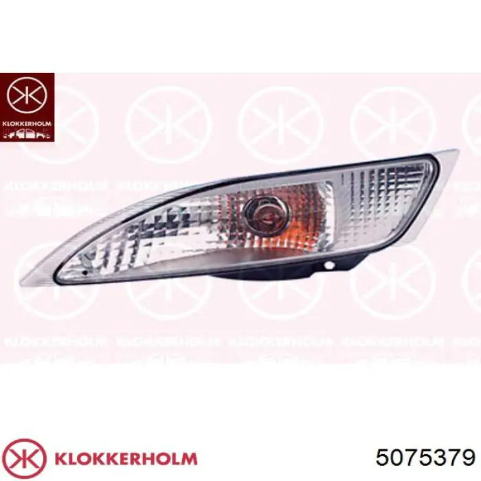 Захист гальмівного диска, переднього, правого FP5075379 Klokkerholm