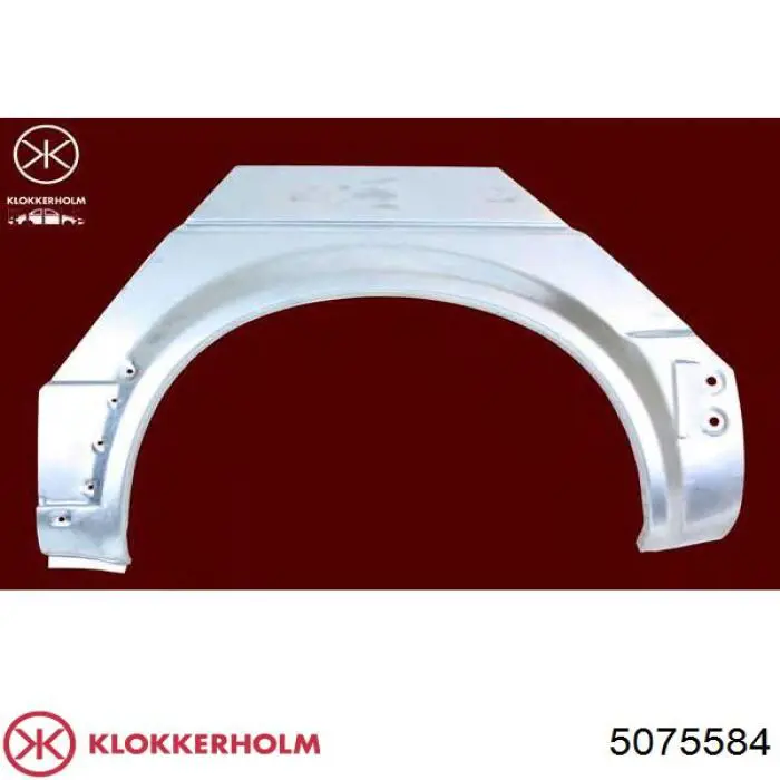Ремонтна частина арки крила заднього, правого Klokkerholm 5075584 ціна, від 36.59 USD