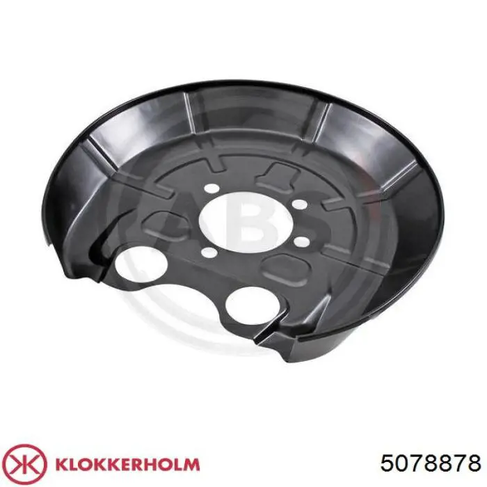 Захист гальмівного диска заднього, правого 5078878 Klokkerholm